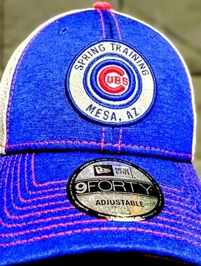 New Era Chicago Cubs Spring Training Cap - Royal Blue with Red Accents